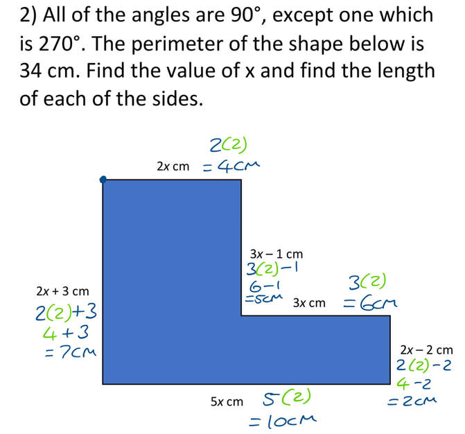 4.5) Quiz 2: Answers – 2D Shapes – AQA GCSE Maths Higher - Elevise
